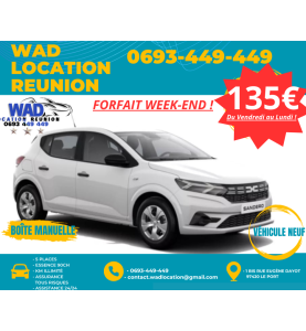 Dacia Sandero Forfait week-end